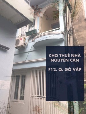 cho thuê nhà riêng tại nguyễn duy cung, phường 12, gò vấp, tp.hcm, 5,5 triệu, 30m2 - hot! uy tín