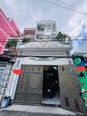 bán nhà 4 tầng 5m x 21m kiên cố, sát mặt tiền nguyễn ảnh thủ gần chợ ngã ba bầu tô ký