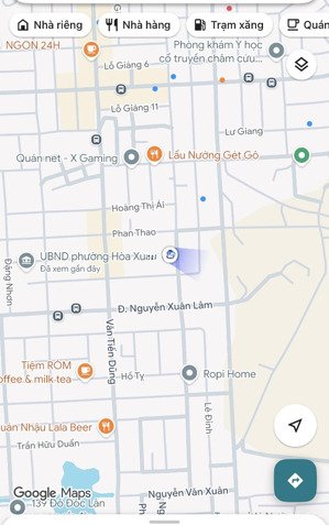 bán đất đường 7.5m hoàng ngân, gần ubnd phường hoà xuân - lô sạch đẹp - hướng bắc giá 5.29 tỉ