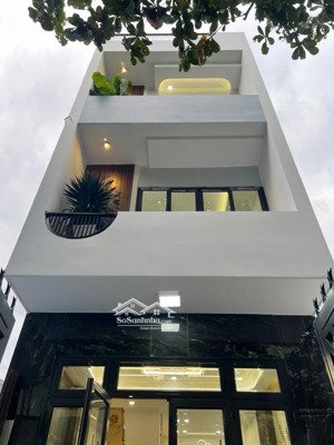 nhà đẹp 4 tầng - thiết kế hiện đại - 938 hương lộ 2