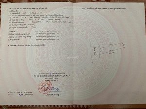 chính chủ cần bán lô đất trục chính làng dẫm đình, bắc lũng, mặt tiền 6m