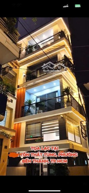 bán nhà mặt tiền tôn thất tùng, p. bến thành, quận 1, dt: 7.5 x 11m, 6l, thang máy. giá: 36.8 tỷ