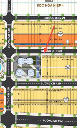 bán lô kẹp công viên đường 7m5, hồng phước 2 giá 4 tỷ.