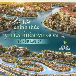 nhà phố biệt thự biển cần giờ chỉ từ 96tr/m2