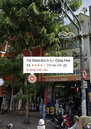 bán nhà 10m mặt tiền đường cộng hòa, phường 4, quận tân bình (đối diện maximart cộng hòa), 203m2