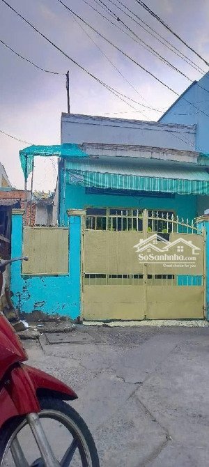 nhà bán kênh tân hoá, nhà cấp 4 mặt tiền khủng 5,2m. thích hợp xây dựng kinh doanh