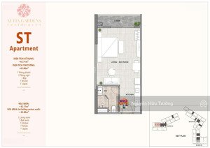setia edenia studio 46m: nhỏ gọn, đẳng cấp & sinh lời ấn tượng.