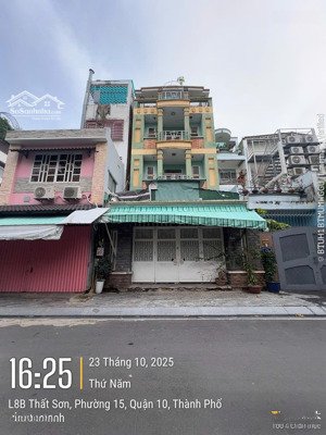 bán nhà mặt tiền thất sơn q10 - 152m2 - 4 tầng - giá 36.8 tỷ - thu nhập 100 triệu/tháng
