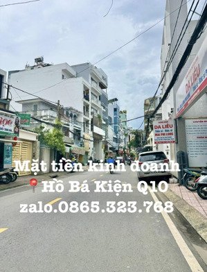 mặt tiền kinh doanh - hồ bá kiện q10