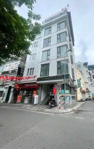 bán nhà mặt phố lô góc 3 thoáng 51 tỷ 70m 6 tầng mt 4,5m view hồ lạc long quân tây hồ