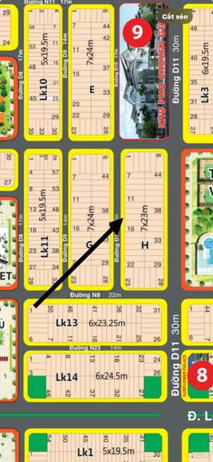 bán đất nền dự án sunflow citi thuộc xã phước an, nhơn trạch, giá bán chỉ 1ty250tr