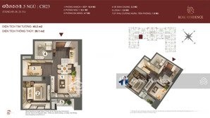 bán căn ch23 - view toàn cảnh cầu rào - hướng đông nam lh: 