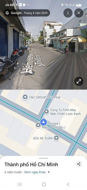 nhà mặt tiền hẻm 168 đường nhựa có vỉa hè thông thoáng yên tĩnh , ở và mở tiệm tại nhà ok