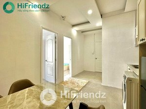 2 phòng ngủ - 45m2 - khu sân bay- full nội thất - ban công thoáng -cv gia định- cửu long -tân bình