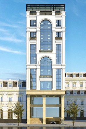 cho thuê toà nhà vp mặt phố hàng chuối - hbt. diện tích 230m x 9 tầng. mặt tiền 11m. lh 