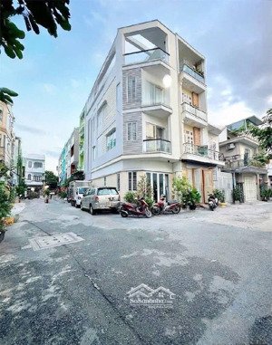 siêu phẩm nhà đẹp tân kỳ tân quý 4 tầng hxh 12m lô góc 2 mặt kế aeon mall tân phú