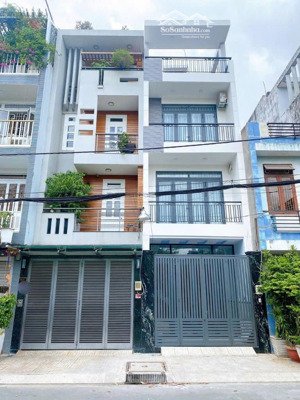 hẻm rộng 20m , có công viên - đường nguyễn cửu đàm q.tp - nhà đẹp 4 tầng - nhỉnh 10 tỷ