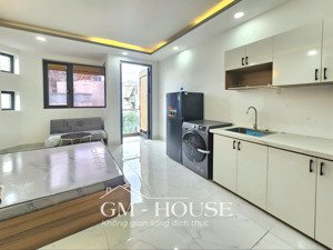 đầu tháng trống lại - studio full nội thất - máy giặt riêng - ban công - ngay trung tâm bình thạnh