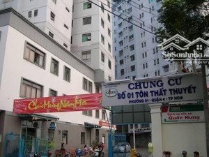 cho thuê căn hộ chung cư tôn thất thuyết đường tôn thất thuyết p1, quận 4. dt 60 m2, 2pn, 1wc