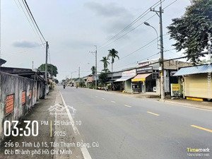 bán nhà mặt tiền 2.785m²(32x90m) tỉnh lộ 15, tân thạnh đông, củ chi, 48 tỷ, khu vực phát triển mạnh