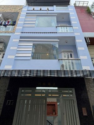 tân hoà đông bình tân, nhà 4 tầng 4pn , 3wc, hẻm xe hơi
