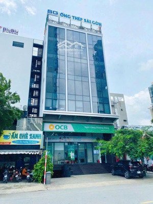 bán tòa nhà 5 tầng ngay gần tạ hiện, thạnh mỹ lợi quận 2 dt: 13,33x18m dtsd: 781m2 giá 65 tỷ