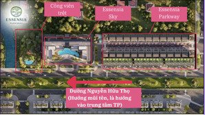 chính chủ cần bán căn hộ view đông bắc, tầng trung, essensia sky. chênh 270 triệu. lh: 