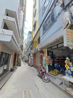 bán nhà mỹ đình 52m/5t - mặt tiền 5.5m -12.x tỷ mặt ngõ thông , kinh doanh ,lô góc ,dân xây ở ngay