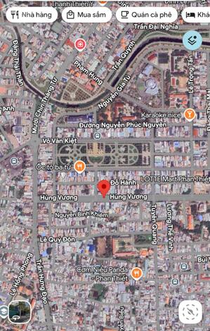 Bán nhà 4 lầu mặt tiền Kinh Doanh đường Hùng Vương Phường Phú Thuỷ - Phan Thiết Lâm Đồng DT 100m2 Hướng Nam giá 10.x tỷ