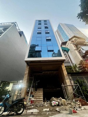bán tòa building mới 110m2*10t, thang máy, mt 6m giá 79 tỷ lạc long quân, tây hồ