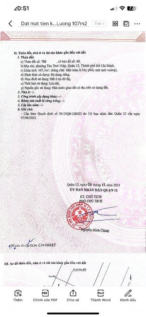 bán đất shr 5x18m mặt tiền bờ kênh tham lương quận 12, giáp gò vấp 90 triệu/m2