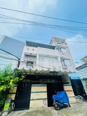 bán nhà quận 6 - ngang hiếm 6.4 - nở hậu - 10m ra mặt tiền lò gốm - hậu giang - 3 tầng đúc 65m2