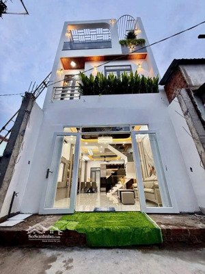 hót! bán rẻ nhà mới đẹp 3 tầng 5x12m, full nội thất giá 5.55 tỷ, hẻm 1716 huỳnh tấn phát sát quận 7