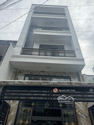 8,9t- 5x16m 5 tầng 2 mặt tiền trước sau hẻm xe hơi thông đường lê đức thọ quận gò vấp