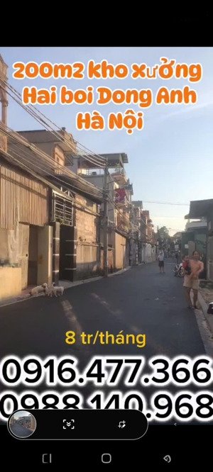 cho thuê kho xưởng, kết hợp văn phòng, ở tại hải bối, vĩnh thanh gần cầu thăng long, nhật tân