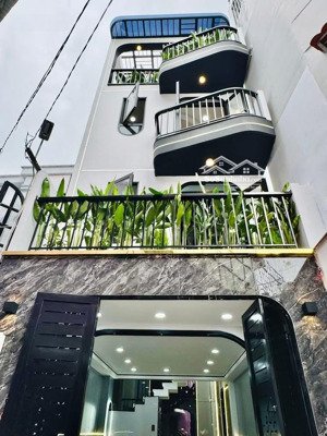 nhà đẹp xây mới gần lotte nguyễn văn lượng lê hoàng phái, p17 gò vấp