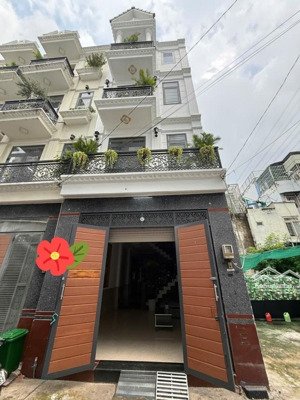 nhà 4 tầng hẻm ô tô đường trần thị năm p. tân chánh hiệp quận 12 cũ 6 tỷ 1.