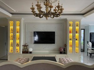 chính chủ bán căn 4 ngủ tòa amber 154m2, nhà đẹp full nội thất, sẵn sổ đỏ giao dịch 