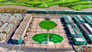 shophouse mặt quảng trường đảo vũ yên. vị trí đối diện show diễn thường niên và view pháo hoa