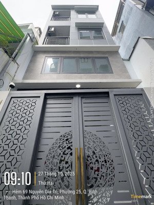 hoàng sang bđs - hàng hiếm khu d2, p25 - chdv 4tầng (4 x 15) hẻm oto. dòng tiền 540tr/năm
