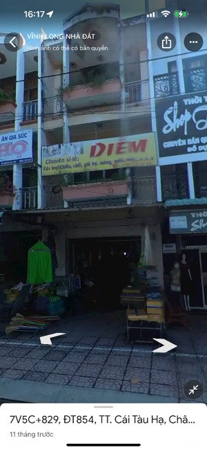 bán nhà mặt phố 19 tỉnh lộ 854, 5,7 tỷ, 56 m2, view đẹp ở châu thành, đồng tháp