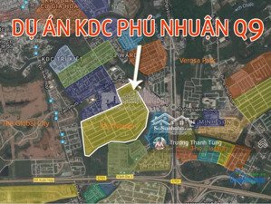 đất biệt thự góc 2 mặt tiền dự án phú nhuận. giá 90tr/m2