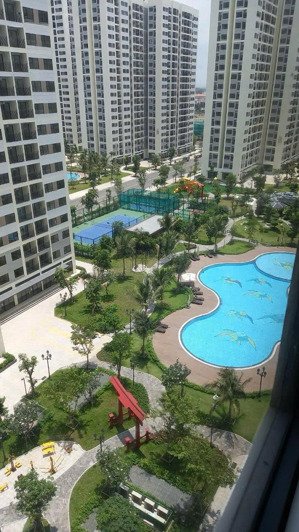 bán căn hộ studio the origami - vinhomes grand park - view trực diện vườn nhật, hồ cá koi.