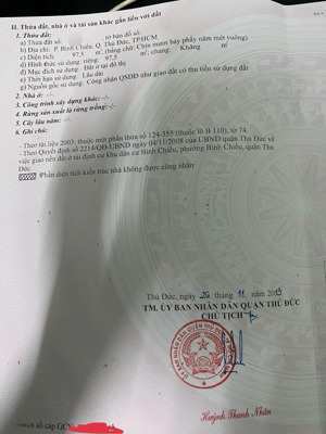 bán nhà 5mx19.5m bình chiểu sau chợ đầu mối nông sản thủ đức 3pn 2pws đường 8m có vỉa hè - giá 5 tỷ