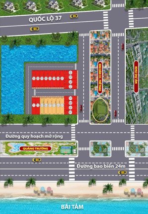 đất nền trung tâm thị trấn quất lâm mới chỉ còn 6 cuối cùng