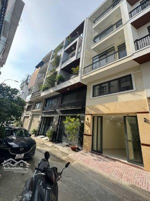 khu phân lô víp nhất nguyễn văn đậu - 5 tầng btct - hẻm xe hơi tránh - 50m ra mặt tiền