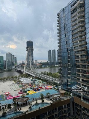 the opera - metropole: cho thuê căn hộ 2pn - giá 42 triệu - full nội thất - view sông, cầu bason