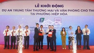 cần bán gấp lô đất biệt thự 380m2 thổ cư phường hiệp hoà. gần siêu thị aeonmall biên hoà.