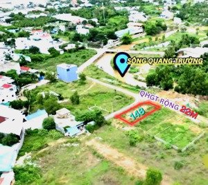 bán đất đẹp, góc đường lớn, đường 22m và 6.5m, view sông, tây nha trang, khánh hoà.