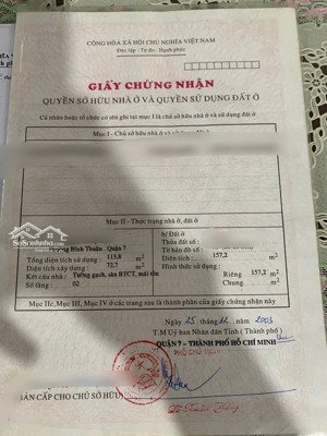 bán nhà riêng tại nguyễn thị thập, q7, hcm giá tốt 16,5 tỷ, 160m2.lh 